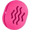 TIKIUKI Supporto per spugna da trucco, organizer da viaggio per spugne, custodia in silicone infrangibile, custodia per spugna per trucco traspirante, adatta per affari o viaggi (color rosepink)