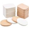 Fodlon Spugne per il Trucco, 20 Pezzi Umido e Secco Trucco Spugna Spugne per Viso Set di Spugne di Trucco Spugna in Lattice Espanso Unisex Rotondo e Rettangolo