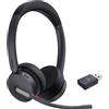 Yealink WH64 Hybrid Dual Teams Cuffie On-Ear DECT Bluetooth Nero