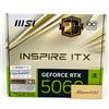 MSI Scheda grafica MSI GeForce RTX 5060 8G INSPIRE ITX OC Edition GDDR7 8GB DLSS 4