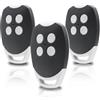 Hycago 433,92 MHz, 4 canali, telecomando compatibile con Ditec GOL4, BIXLG4, BIXLP2, BIXLS2, 3 pezzi