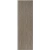 Esseci Pannelli Decorativi Murali Acustici Fonoassorbenti in Legno, Pannelli Decorativi con Listelli in Legno per Isolamento Acustico e Riduzione del Rumore (Noce Naturale, 275cm)