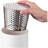 Lihetymg Grondaia, protezione per grondaie, in acciaio inox, protezione per grondaie, grondaie, protezione per grondaie, protezione dalle foglie, per tubi di tetto, scolapiatti e tubi di scarico, 90 - 110 mm