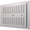 SISI UK Apri e chiudi bocchette d'aria in alluminio, 22,9 x 15,2 cm, prese d'aria Hit & Miss Air Vent regolabile per ventilazione, per armadio, ventilazione, confezione da 1
