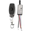 Homeponnew Interruttore di controllo remoto wireless per dispositivi DC 5V-12V, ricevitore relè RF 433 MHz con funzione di apprendimento, carico 1 A, compatibile con luci LED, serrature elettriche, porte auto