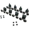 HUYGB Rotelle Box Doccia Ruote/rulli/pulegge/rulli/ruote for porta doccia in lega di zinco con cuscinetto di diametro 19 mm/20 mm/23 mm/25 mm/27 mm Ruote Box Doccia(4pcs upper 4pcslower,20mm)