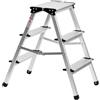 STIER Scala a gradini in alluminio 3 gradini 150 kg