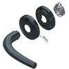 Generico Mezza maniglia per porta blindata modello Tiziana NERO F5 5000KF5ROMA