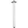 Voolan Braccio Voolan con Flangia, Tubo Fisso Montato a Soffitto, Ricambio per Doccia a Pioggia Dritta, Attacco Universale 1/2 NPT (40.5cm, Quadrato)