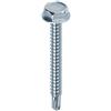 Mustad: 500 viti Drillex® Autoperforanti, Testa Esagonale con Collare, 4.8x19 mm, Zincate Bianche