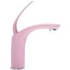 QUINTO Lavabo Rubinetto Lavabo Interamente In Rame Nero Rubinetto Caldo E Freddo Lavabo Lavabo Bagno Domestico Lavabo Fuori Terra Rubinetto Per Piscina Monoforo Rosa Curvo Basso