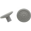 Generico Cappucci per joystick per ANBERNIC RG406V / RG406H / RG476H / RG477M console di gioco, ricambio e modifica dei cappucci dei pulsanti dei thumbstick, confezione da 2 pezzi (gray)