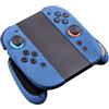 Generic Grip antiscivolo in pelle scamosciata per Switch 2 per controller Joy-Con, adesivo di precisione per assorbire il sudore con controllo migliorato e rimozione senza residui per accessori da gioco (blu)