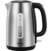 Midea Bollitore Elettrico 1,7L, Acciaio Inox, Kettle senza BPA, 2200 W, Bollitore Acqua con indicatore del livello dell'acqua, indicatore LED, Base di rotazione a 360°