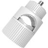 Qusinfc Morsetto con vite da 1/4 di pollice per treppiedi per fotocamera e telefono, supporto per asta rotonda da 12 mm a 23 mm, supporto multiuso
