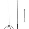 ULANZI TT91 Selfie Stick Treppiede Invisibile, Apertura Chiusura Automatica, Asta di Estensione 2-in-1 a 4 Gambe, 8 Sezioni Estensibile fino a 166cm, Attacco da 1/4 per Insta360 X5/X4/X3/DJI Osmo 360