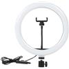 Generic Luce di Riempimento Selfie - Clip A LED Portatile Con Supporto Del Treppiede Per Telefoni | Luce Ricaricabile Per Fotografia, Videochiamate, Trucco, Vlogging, Il,