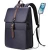 HEROIC KNIGHT Zaino Porta PC Uomo Donna, Leggero Sottile Zaino Laptop | Computer Portatile 15,6 Pollici con porta USB Impermeabile Zaino Casual per Uffico Università Scuola Viaggio Business, Blu