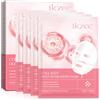 mysemgshuo 4 Pezzi Maschera Viso al Collagene, Bio Collagen Real Deep Mask, Idratazione Intensa, Film di collagene puro, Riduce le Linee Sottili e le Rughe, Minimizzare i Pori, Migliorare l'elasticità