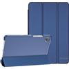 ProCase Cover Galaxy Tab A11 8,7 Pollici 2025/Tab A9 8,7 Pollici 2023, Custodia per Galaxy SM-X130/X135/X110/X115/X117 Ultra Sottile Leggero Cover Intelligente, Auto Svegliati/Sonno -Marina