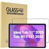 ProCase Pellicola per Lenovo Idea Tab 11 Pollici Tablet 2025/Lenovo Tab M11/K11 2024, Vetro Temperato Durezza 9H- 1 Pezzi