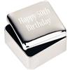 Argento Gioielli Portagioie Regalo Felice 50th Compleanno