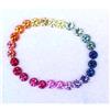 Gemscopious 4.00 MM Naturale Arcobaleno Zaffiro Forma Rotonda 26 Pz Fantastico Sciolto Gemme