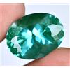 Natural 20,60 Ct Paraiba Tourmaline Verde Neon Blu Rame Pietra Preziosa Sciolta