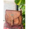 Fatto a mano Borsa Vintage Semplice In Vera Pelle Di Capra Marrone A Tracolla