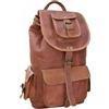 Fatto a mano Handmade Zaino In Vera Pelle Uomo Borsa Portadocumenti Vintage Marrone Laptop