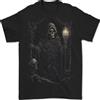 Gildan Gotico Grim Reaper Goth Heavy Metal Teschio 5 T-Shirt 100% Cotone