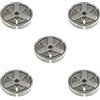 Feriuzymix 5 Set di motoseghe Frizioni Drive Drum Alluminio Pignone Motore Casa Giardino Potenza Parti di Ricambio Professionale Accessori