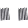Feriuzymix Set di 2 aste di saldatura a bassa temperatura per serbatoio di acqua in acciaio inox 6 pz 7,8 cm