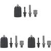 Feriuzymix 3 set di 3 ganasce trapano mandrino SDS Plus gambo esagonale cambio rapido convertitore connettore 13 mm 4 pz/set
