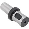 EfforPrac Adattatore per codolo conico B16 da 3/4, attacco Weldon da 19 mm a filettatura B16, connettore per mandrino, grigio metallo, per utensili elettrici e macchinari da officina (B)