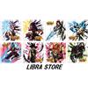Bandai Super Dragonball Heroes Saga Kuji 2020 Shikishi Arte Board Set Di 8 Dal Giappone