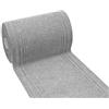 emmevi Passatoia Antiscivolo Multiuso Asciugapassi Corridoio Marciapiede Hotel Negozio Assorbente 67X550 Grigio