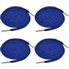 LEEWYOU 4 Pezzi Cordoncini di Ricambio con Coulisse, Cordoncino per Pantaloni Cotone con Cordoncino per Infila Flessibile per Pantaloni Della Tuta Felpe con Cappuccio Scrubs Giacche (blu)
