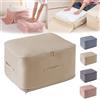 EHOTER Borsa organizer a compressione ultra salvaspazio 2024, salvaspazio, trapunta, borsa portaoggetti a compressione per biancheria da letto (albicocca, 54 x 42 x 60 cm (per trapunte)
