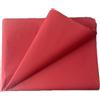 NN BARGAINS 20 fogli di carta velina rossa MG 50 x 76 cm, senza acidi, per creazioni artistiche