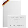 HaakDesign Telaio rivestito (non stampato), 40 x 45 cm, 380 g/m² (100% PES), tela da 18 mm (standard)