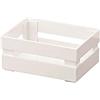 Guzzini - Eco-Kitchen, Tidy&Store Cassetta S - Bianco Latte, 15,3 x 11,2 x h7 cm - 169902156