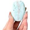 IUYIXWFP Sfera di emimorfite Naturale - Sfera di Cristallo lucidato Caribbean Blue | Pietra Grezza | Decorazione per scrivania da Ufficio e Sfera per Meditazione,20~50g