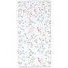PiP Studio Pip - Telo doccia Les Fleurs, colore bianco, dimensioni: 70 x 140 cm