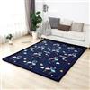 Dmkjdzsw Tappeto Morbido Bambini, Tappetino Gioco per Bambini, Tappeto Salotto Tatami, Tappeto Morbido Antiscivolo Moderno-Flamingo 3-150 * 150cm