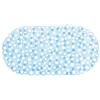 Olivo Tappeti OLIVO.Shop Tappeto da Bagno Antiscivolo con Ventose, Tappetino da Bagno per Doccia e Vasca in Gomma 2 misue Tappeto Bagno Forato antimuffa Sirena (Blu, 35x69 cm)
