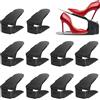 talifoca Portascarpe,Organizer Scarpe, Salvaspazio Regolabili da Scarpiera, Set di 10 Organizer Regolabili per Scarpe con scanalature, per Risparmiare Spazio
