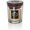 Vellutier Candela Profumata Madagascar Adventure, Candela in Barattolo, Specialmente Formulata con Cera Vellutata, Coperchio Legno, Aroma di Vaniglia e Legno di Sandalo, 9 x 7 cm, Piccolo, 90 g