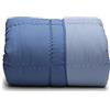 Caleffi - Trapunta Invernale Modern | Ideale per Letto Singolo | Comfort Superiore | 100% Poliestere, Bluette, Singola Piccola, Poliestere