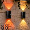 GBKDQQ Lampada da parete con rilevatore di movimento per interni, 2 pezzi Lampada da parete senza fili, LED a 7 colori della luce, lampada da parete con batteria, luce notturna magnetica per corridoio
